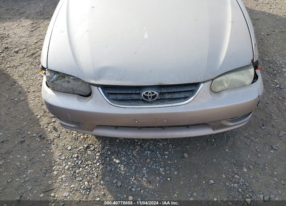 2001 TOYOTA COROLLA LE VIN: 2T1BR12E01C500907