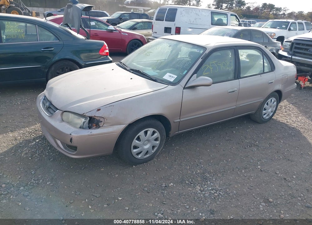 2001 TOYOTA COROLLA LE VIN: 2T1BR12E01C500907