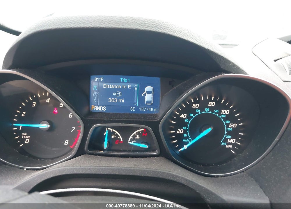 2014 FORD ESCAPE SE VIN: 1FMCU9GX5EUE28554