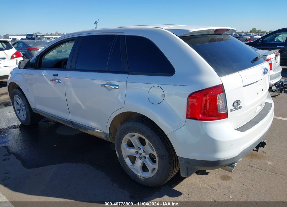 2011 FORD EDGE SEL VIN: 2FMDK3JC4BBB15011