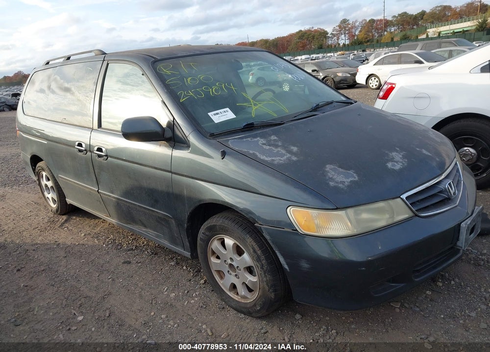 2004 HONDA ODYSSEY EX-L VIN: 5FNRL18974B011043