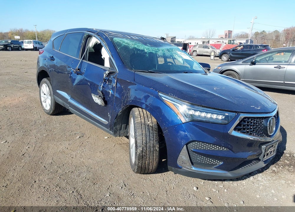 2019 ACURA RDX STANDARD VIN: 5J8TC2H38KL044135