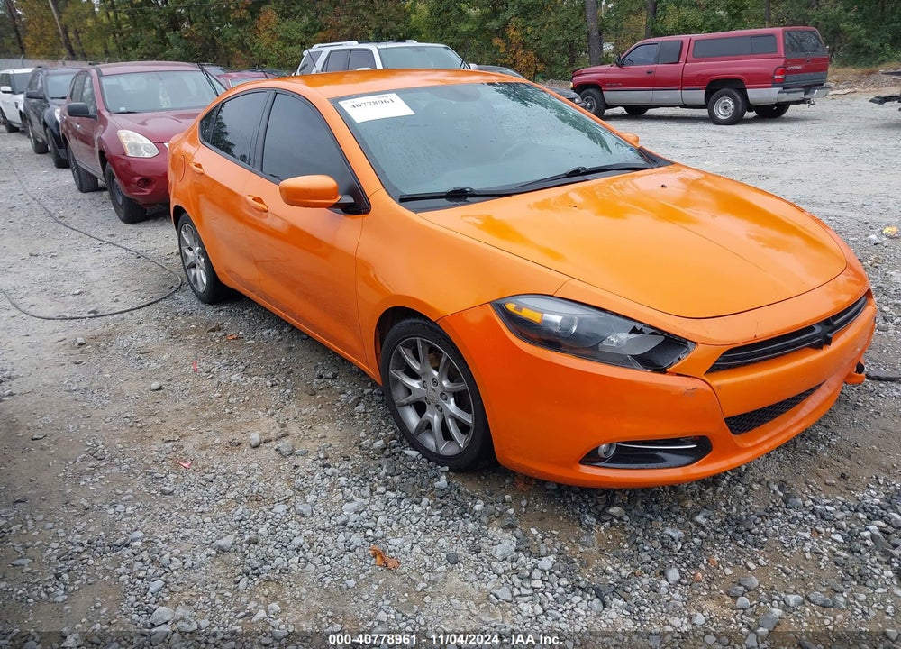 2013 DODGE DART SXT VIN: 1C3CDFBA4DD315431