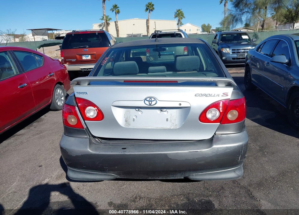 2005 TOYOTA COROLLA S VIN: 1NXBR32E55Z365066