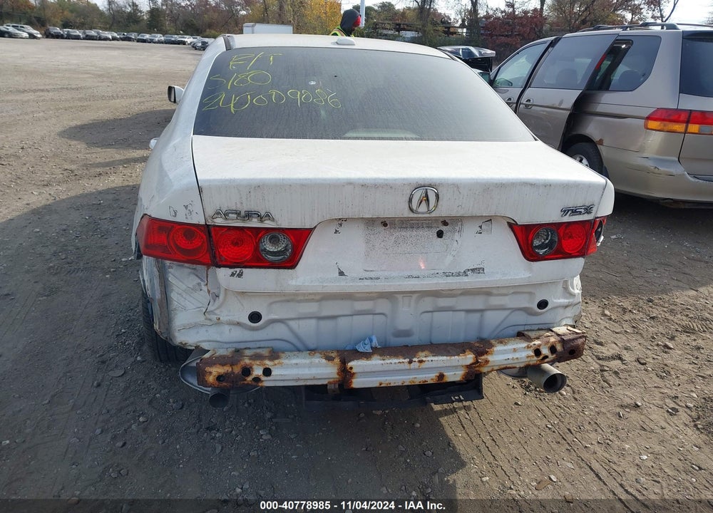 2008 ACURA TSX VIN: JH4CL96888C015473