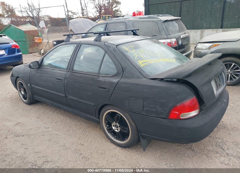2002 NISSAN SENTRA SE-R SPEC V VIN: 3N1AB51D82L711953