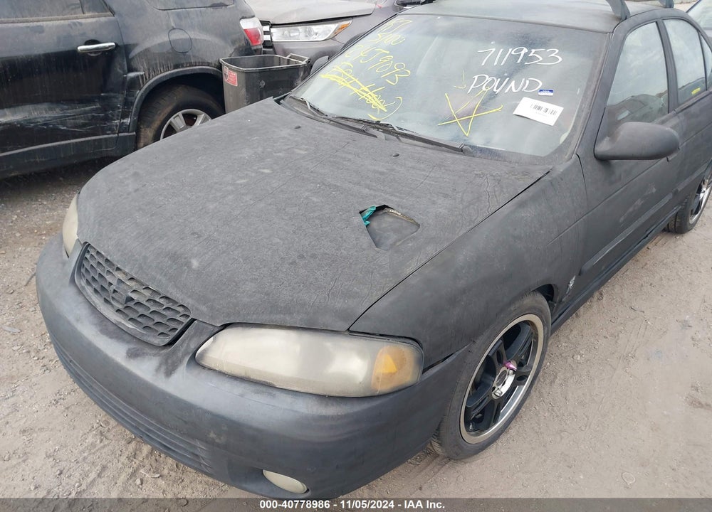 2002 NISSAN SENTRA SE-R SPEC V VIN: 3N1AB51D82L711953