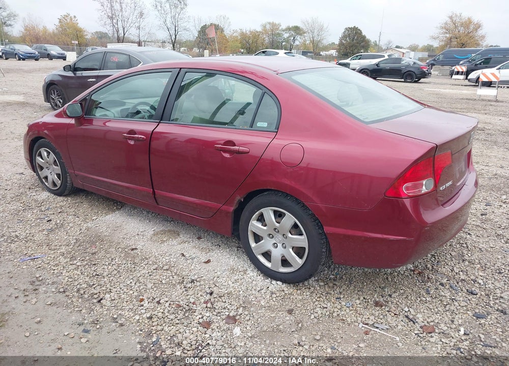 2007 HONDA CIVIC LX VIN: 1HGFA16537L141834