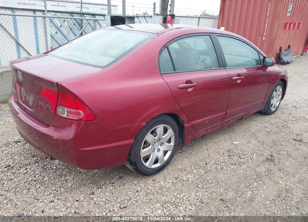 2007 HONDA CIVIC LX VIN: 1HGFA16537L141834