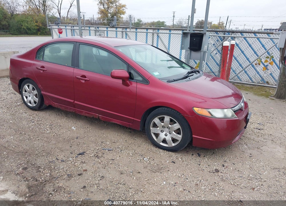 2007 HONDA CIVIC LX VIN: 1HGFA16537L141834
