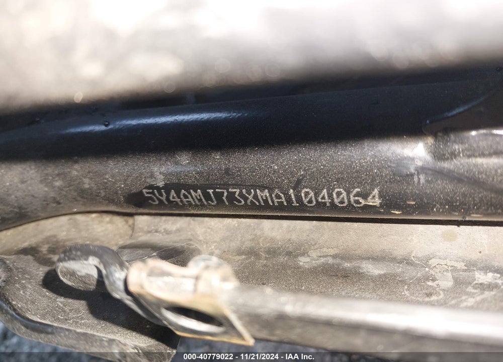 2021 YAMAHA YFM700 VIN: 5Y4AMJ73XMA104064