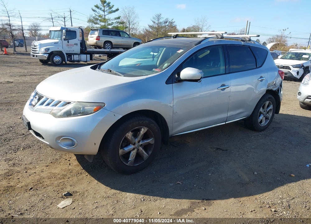 2010 NISSAN MURANO SL VIN: JN8AZ1MWXAW131115