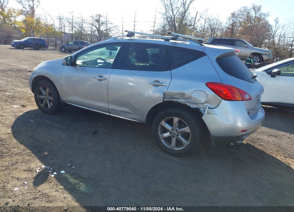 2010 NISSAN MURANO SL VIN: JN8AZ1MWXAW131115