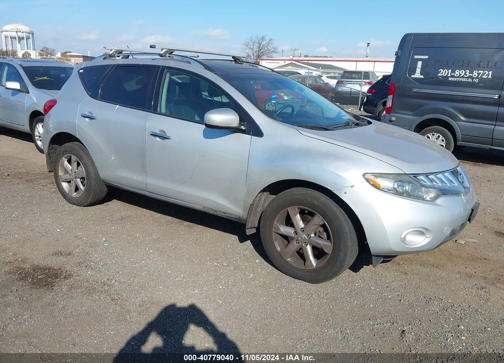 2010 NISSAN MURANO SL VIN: JN8AZ1MWXAW131115