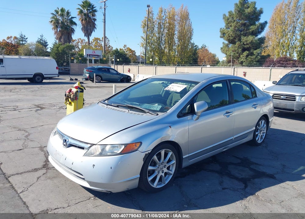 2007 HONDA CIVIC LX VIN: 2HGFA16577H308788