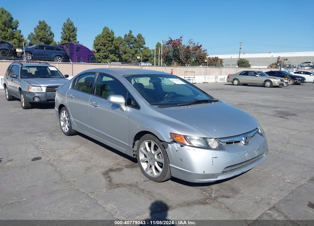 2007 HONDA CIVIC LX VIN: 2HGFA16577H308788