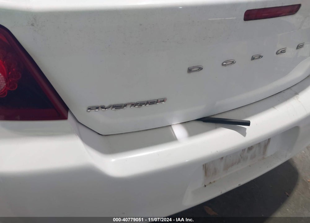 2012 DODGE AVENGER SXT VIN: 1C3CDZCB5CN281405