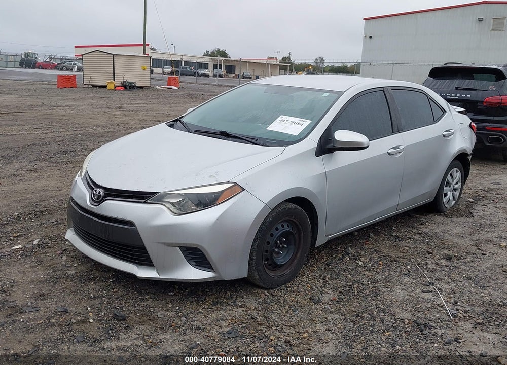 2016 TOYOTA COROLLA LE VIN: 2T1BURHE4GC582153