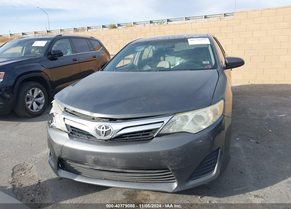 2012 TOYOTA CAMRY LE VIN: 4T1BF1FK2CU101782