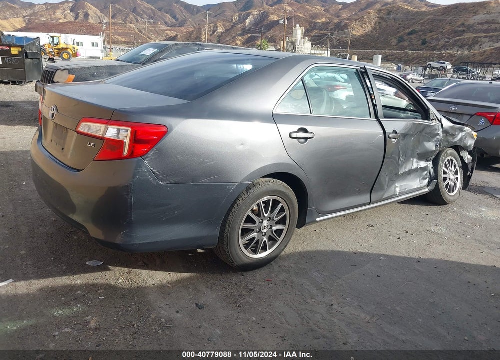 2012 TOYOTA CAMRY LE VIN: 4T1BF1FK2CU101782