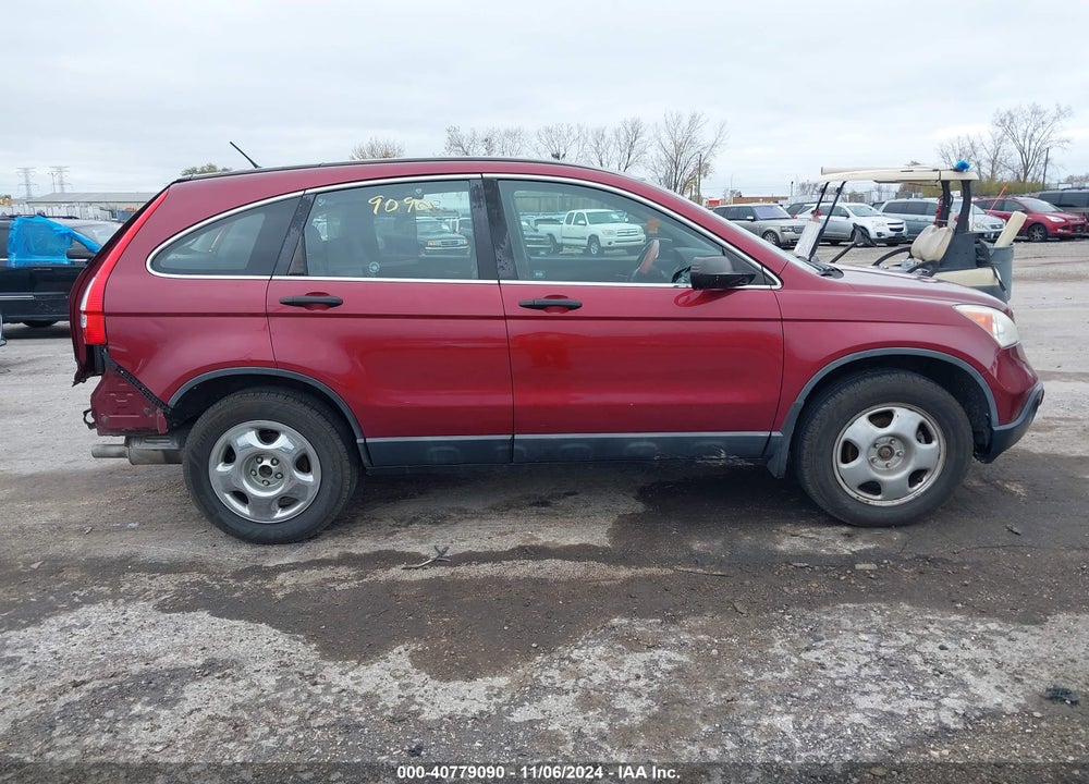 2009 HONDA CR-V LX VIN: 5J6RE48339L032509