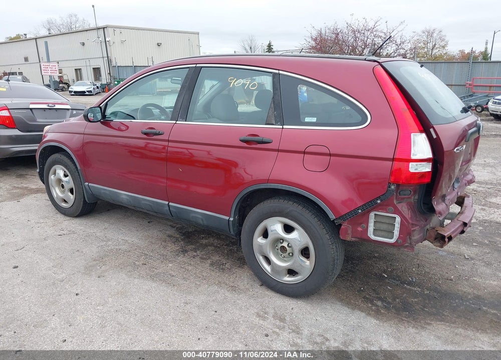 2009 HONDA CR-V LX VIN: 5J6RE48339L032509