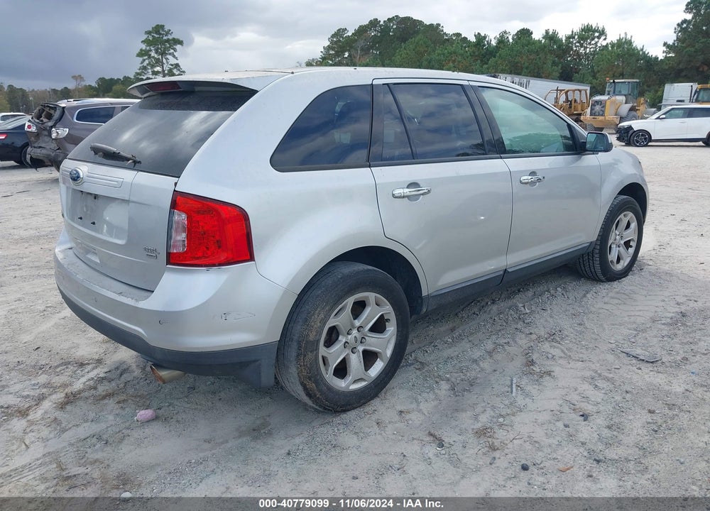 2011 FORD EDGE SEL VIN: 2FMDK4JC0BBB55687