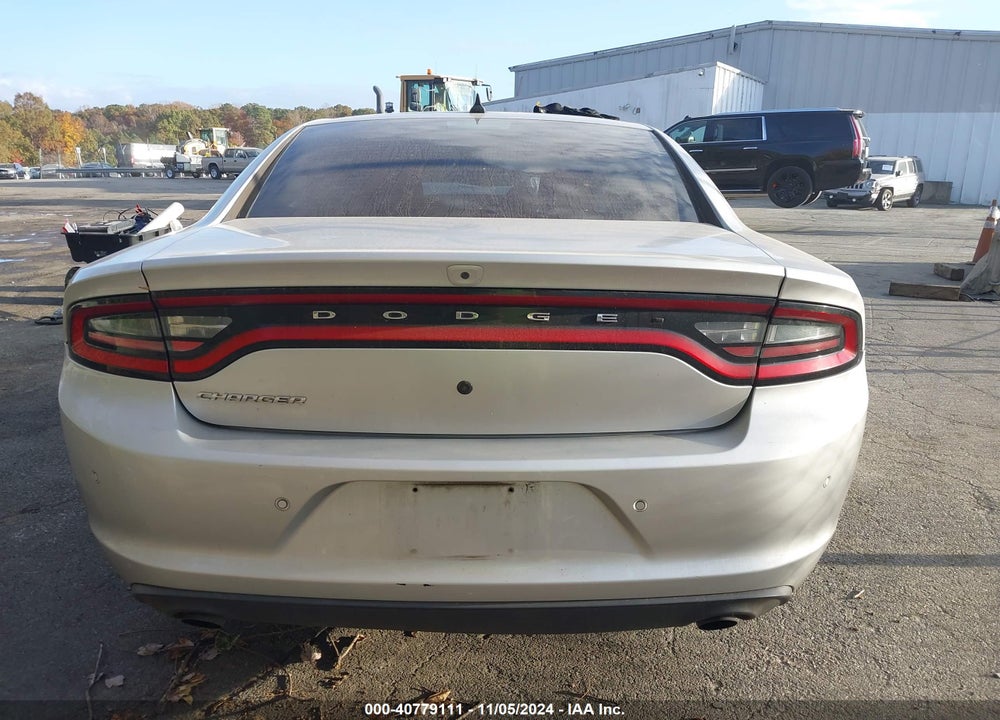 2015 DODGE CHARGER POLICE VIN: 2C3CDXKT9FH919473