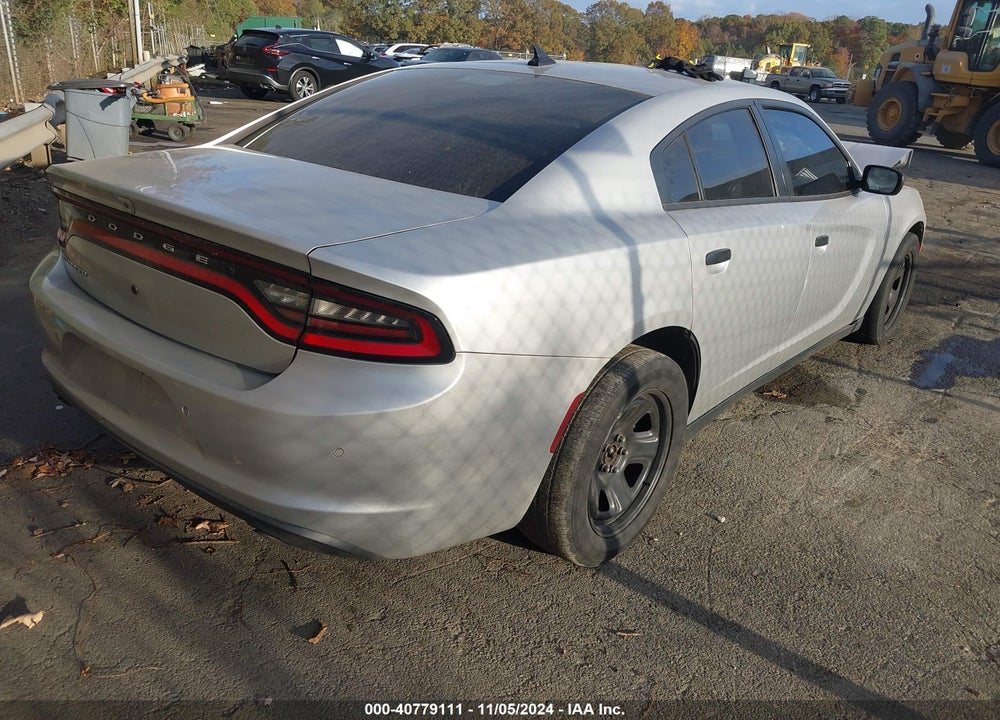 2015 DODGE CHARGER POLICE VIN: 2C3CDXKT9FH919473