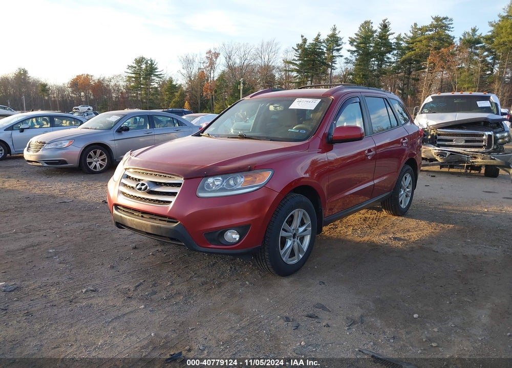 2012 HYUNDAI SANTA FE LIMITED VIN: 5XYZKDAG2CG109496