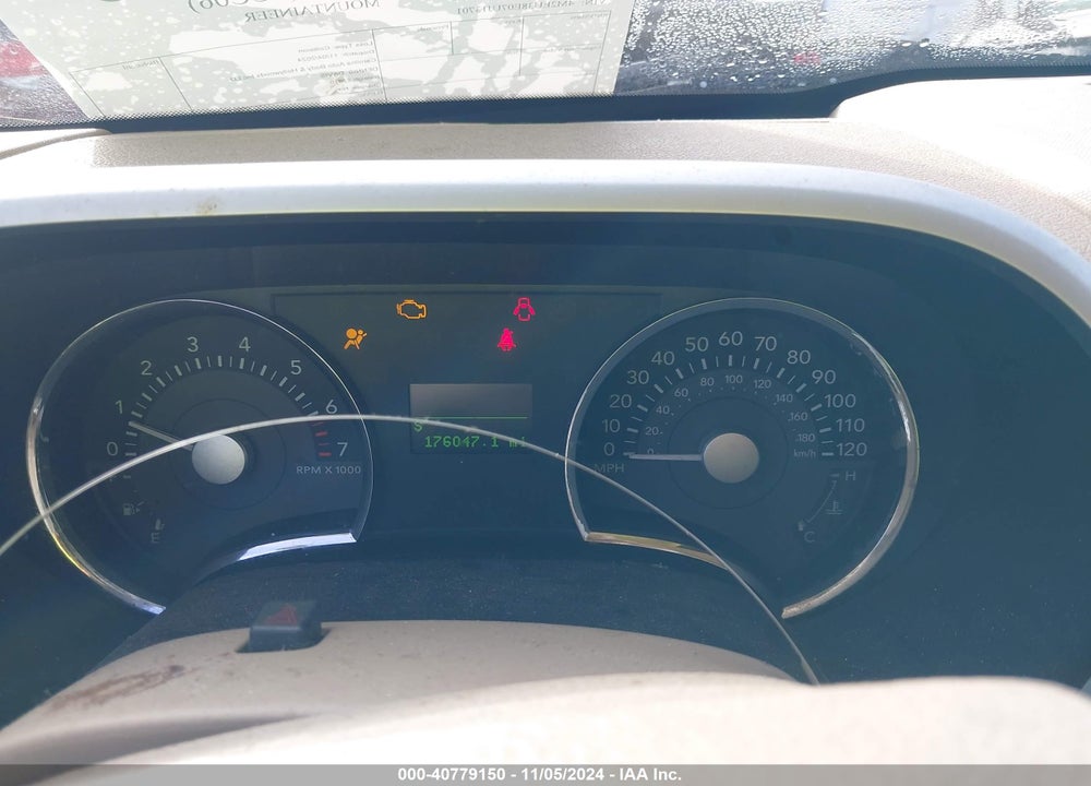 2007 MERCURY MOUNTAINEER PREMIER VIN: 4M2EU38E07UJ13701