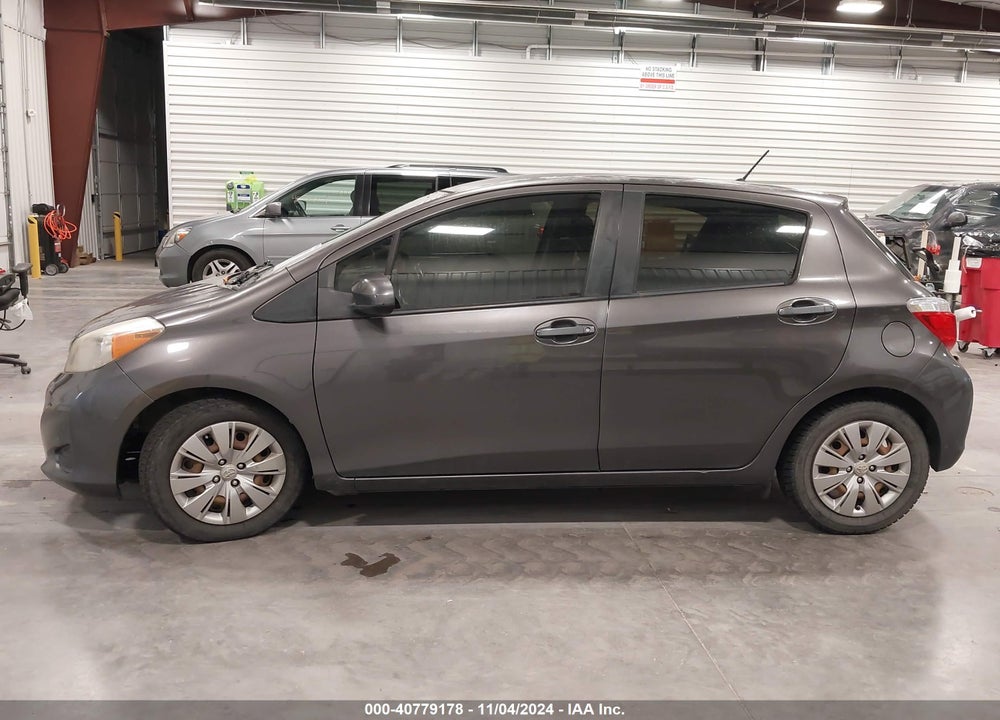 2014 TOYOTA YARIS LE (TMC/CBU PLANT) VIN: JTDKTUD30ED583858