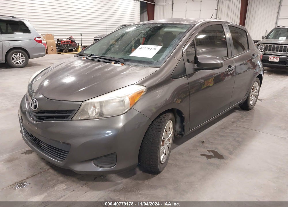 2014 TOYOTA YARIS LE (TMC/CBU PLANT) VIN: JTDKTUD30ED583858