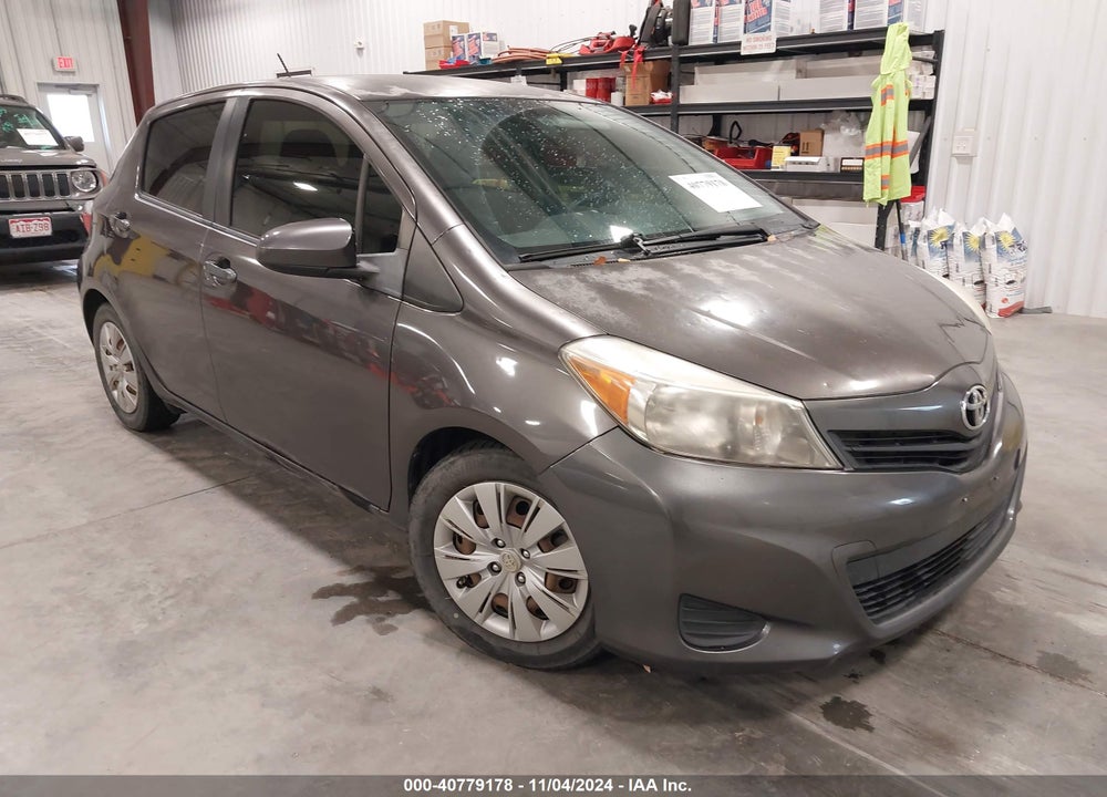 2014 TOYOTA YARIS LE (TMC/CBU PLANT) VIN: JTDKTUD30ED583858