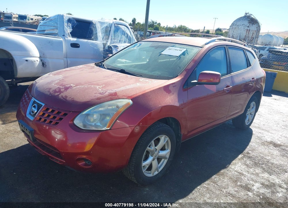 2008 NISSAN ROGUE SL VIN: JN8AS58T18W006896