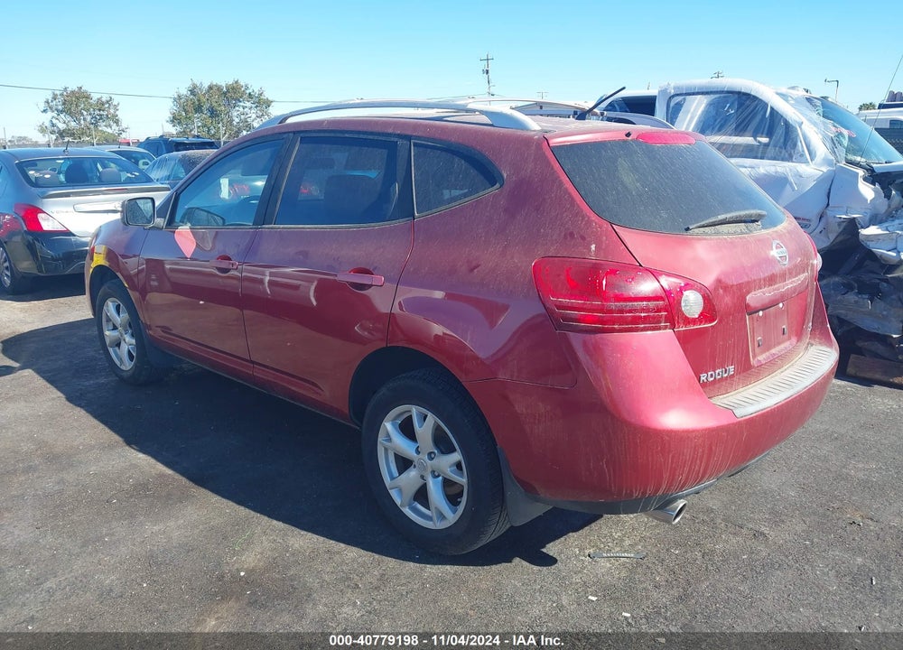 2008 NISSAN ROGUE SL VIN: JN8AS58T18W006896