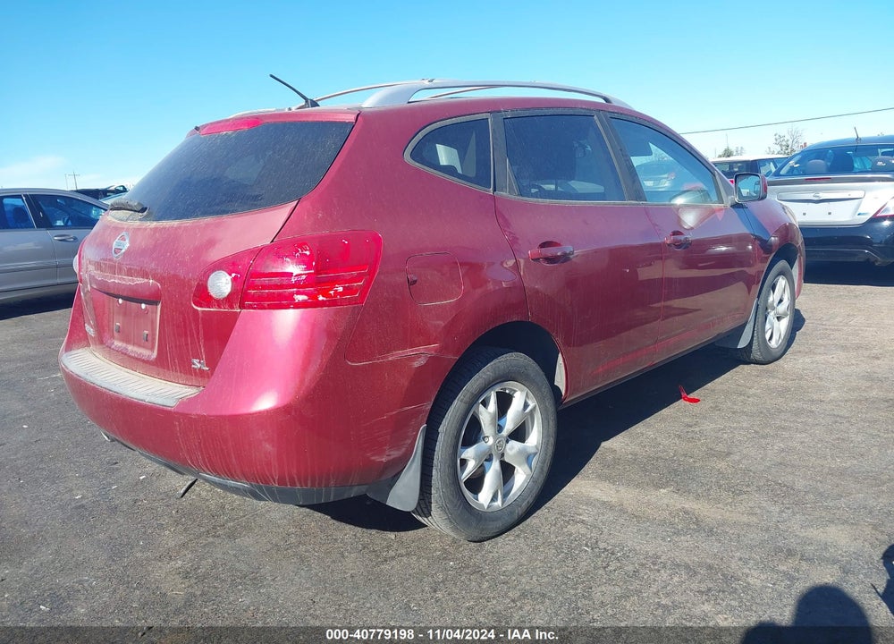 2008 NISSAN ROGUE SL VIN: JN8AS58T18W006896