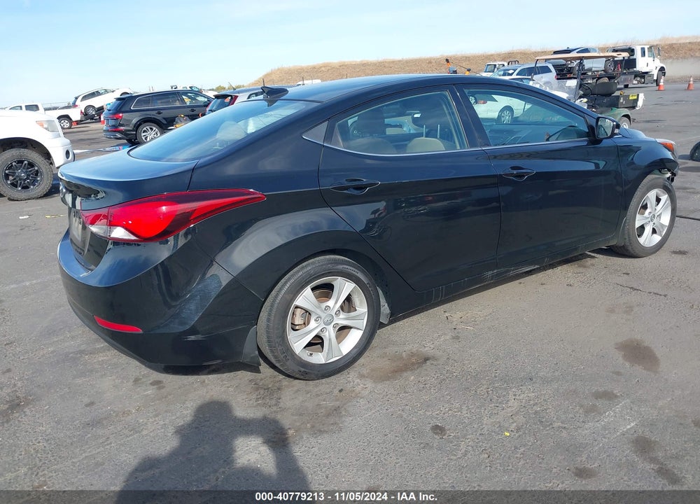 2016 HYUNDAI ELANTRA VALUE EDITION VIN: 5NPDH4AE1GH792491