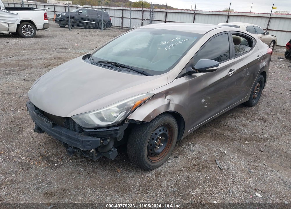2016 HYUNDAI ELANTRA SE VIN: 5NPDH4AEXGH761689