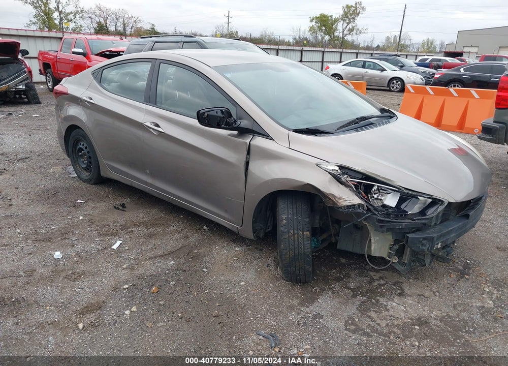 2016 HYUNDAI ELANTRA SE VIN: 5NPDH4AEXGH761689