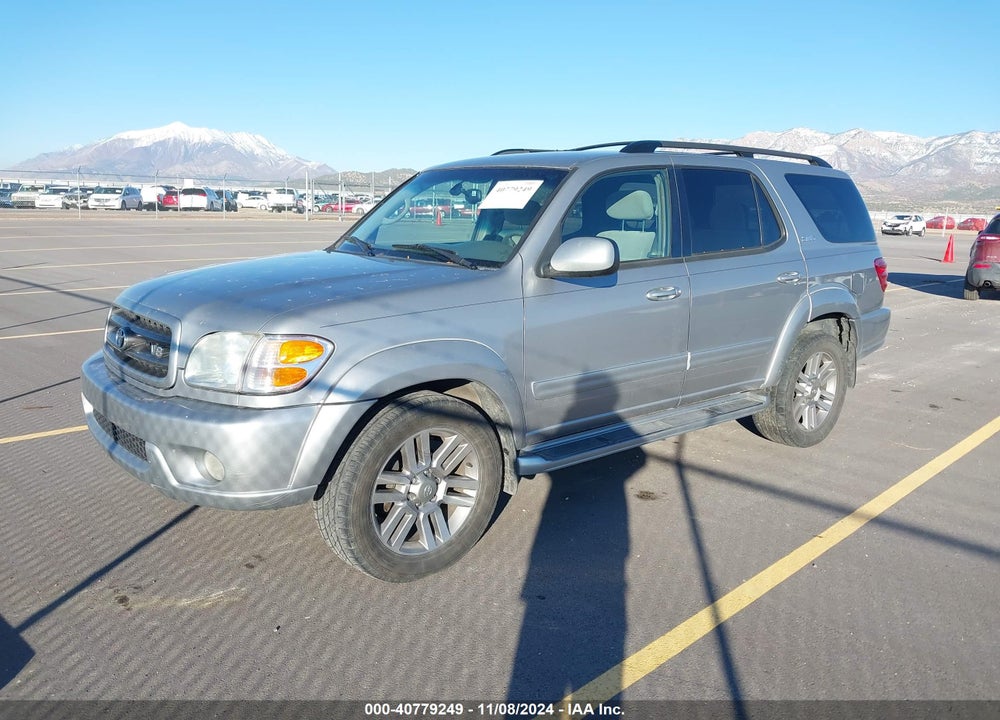 2002 TOYOTA SEQUOIA SR5 V8 VIN: 5TDBT44A92S111639