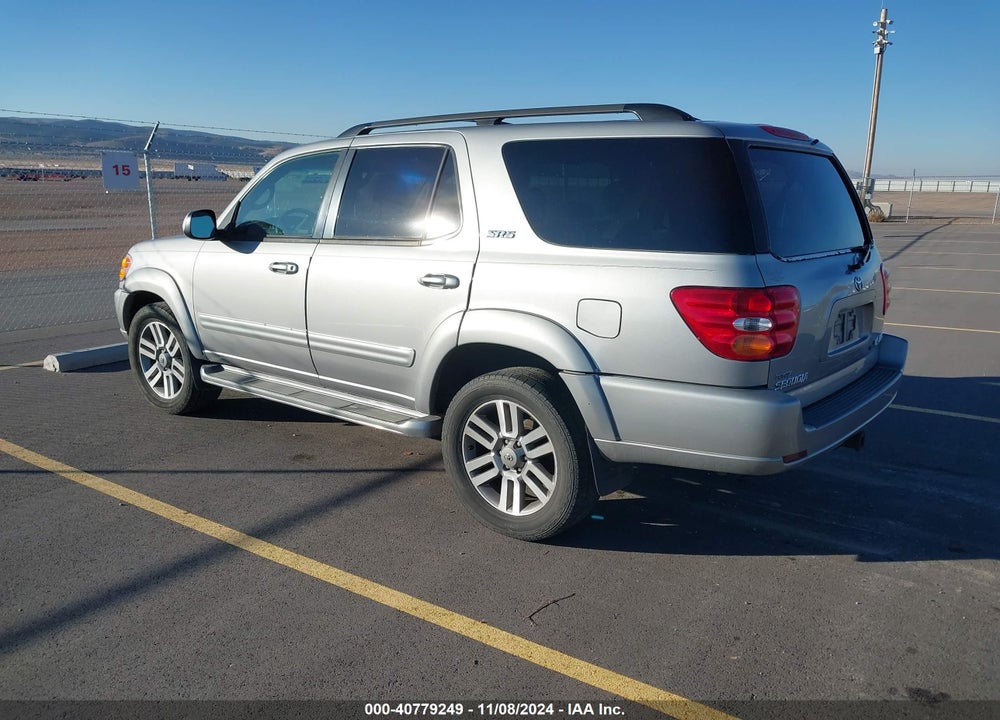 2002 TOYOTA SEQUOIA SR5 V8 VIN: 5TDBT44A92S111639