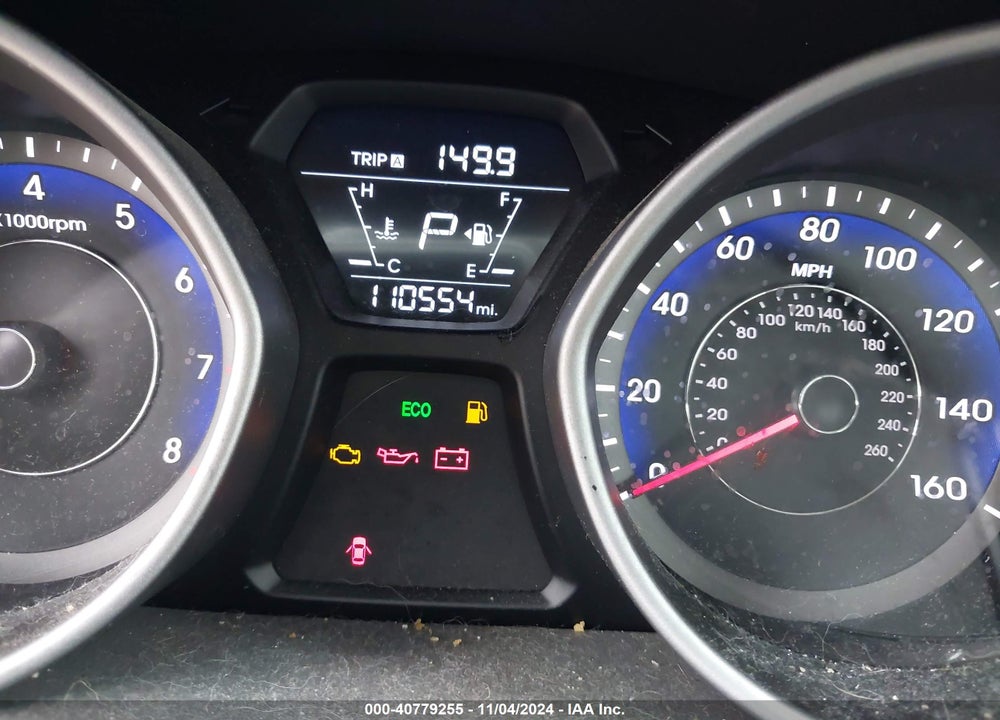 2014 HYUNDAI ELANTRA SE VIN: KMHDH4AE0EU186033