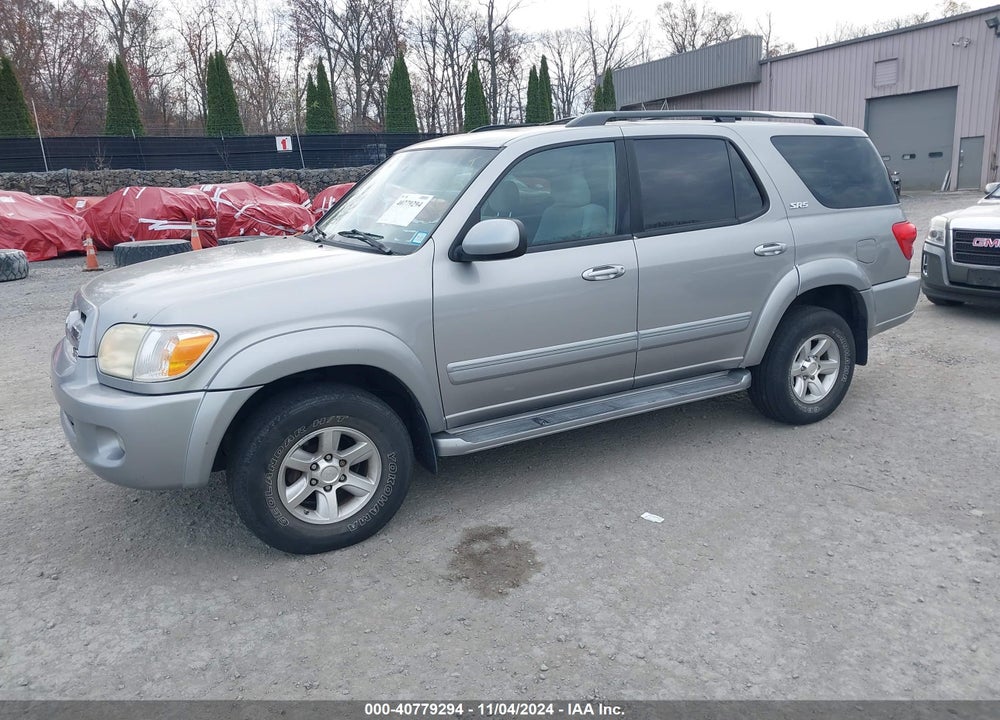 2006 TOYOTA SEQUOIA SR5 V8 VIN: 5TDBT44A96S267749