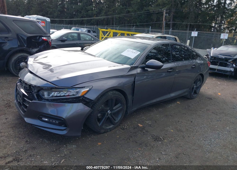 2018 HONDA ACCORD SPORT VIN: 1HGCV1F30JA184679