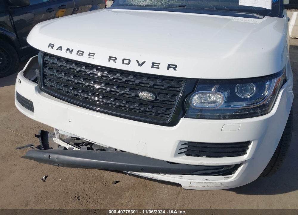 2017 LAND ROVER RANGE ROVER 3.0L V6 SUPERCHARGED HSE VIN: SALGS2FV8HA327980