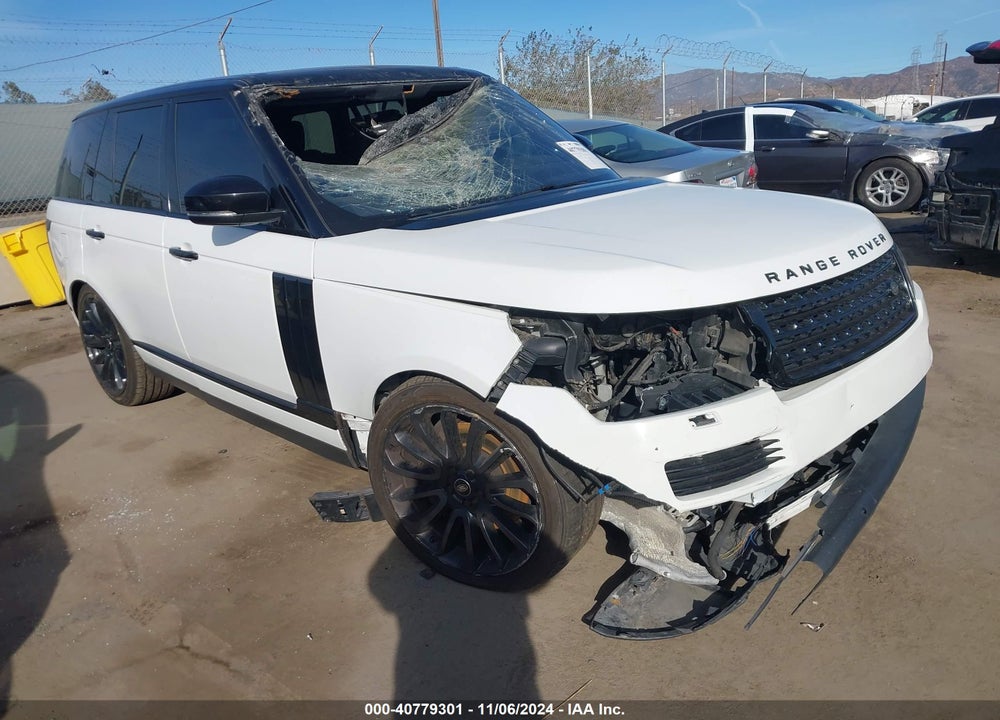 2017 LAND ROVER RANGE ROVER 3.0L V6 SUPERCHARGED HSE VIN: SALGS2FV8HA327980