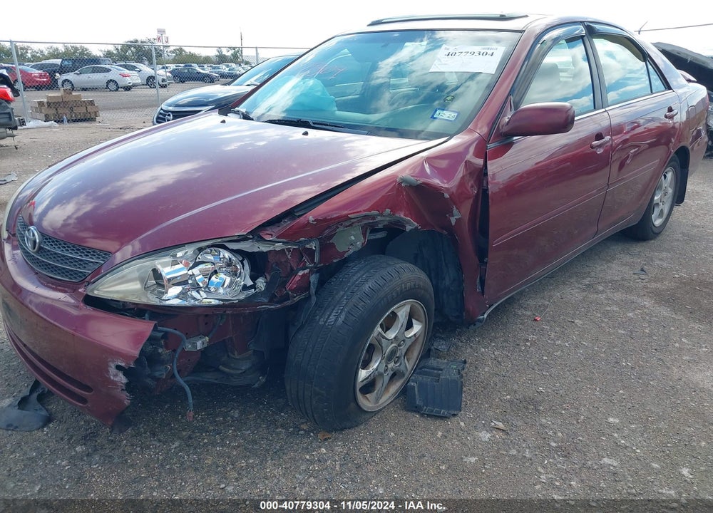 2003 TOYOTA CAMRY LE VIN: 4T1BE32K13U149133