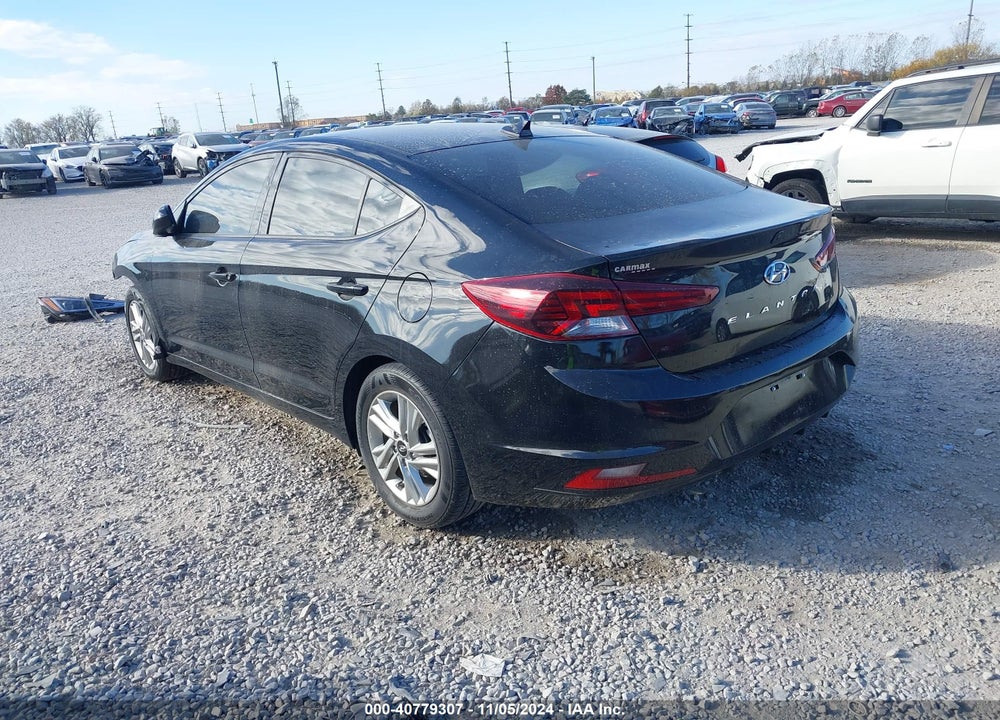2020 HYUNDAI ELANTRA SEL VIN: KMHD84LF5LU957203