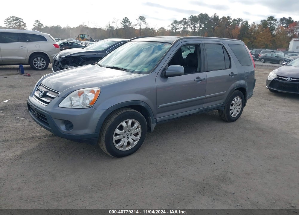 2005 HONDA CR-V SE VIN: SHSRD78995U334486